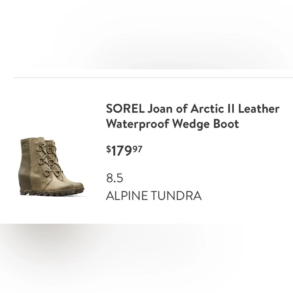 Sorel Boots, I’m excellent used condition, worn once! - Picture 1 of 1